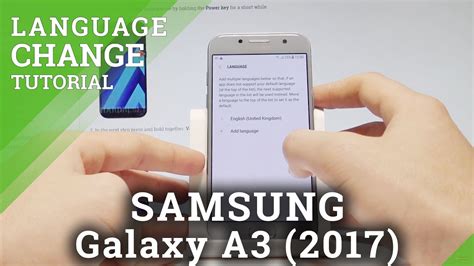 How to change language in samsung galaxy tab a7 2020? How to Change Language on SAMSUNG Galaxy A3 (2017 ...