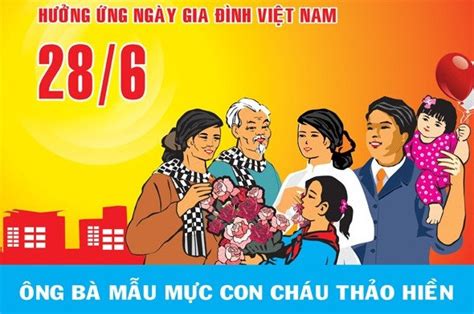 Chương trình áp dụng đến hết. Tổ chức nhiều hoạt động tuyên truyền Ngày Gia đình Việt ...