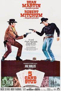 Five card stud has the elements of an action western: Maurice Jarre