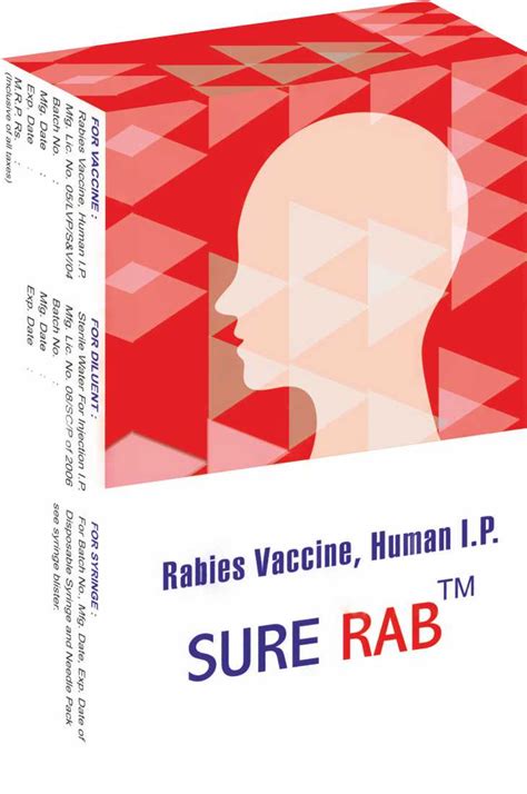 Rabies vaccinations protect pets, as well as humans. Rabies Vaccine, Human I.P. Sure Rab™ - Bio-Med
