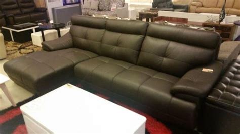 Do you need help making a decision? L-Shape half leather sofa for Sale in Sungei Kadut Way ...