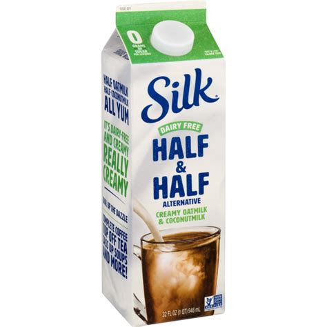 Maybe you would like to learn more about one of these? Silk Half & Half, Dairy Free, Creamy Oatmilk & Coconutmilk ...