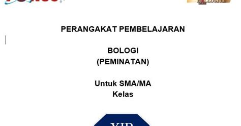 Dengan buku yang saya share ini diharapkan bisa anda gunakan sebagai sumber belajar yang lebih baik khususnya pada pembelajaran mapel. DOWNLOAD SILABUS, KKM, PROTA, PROMES, RPP IPA BIOLOGI SMA ...