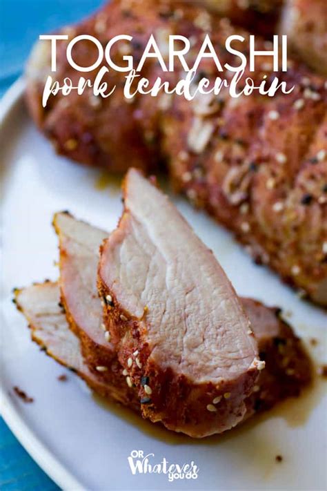 An easy pork loin roast recipe. Traeger Togarashi Pork Tenderloin | Easy recipe for the ...