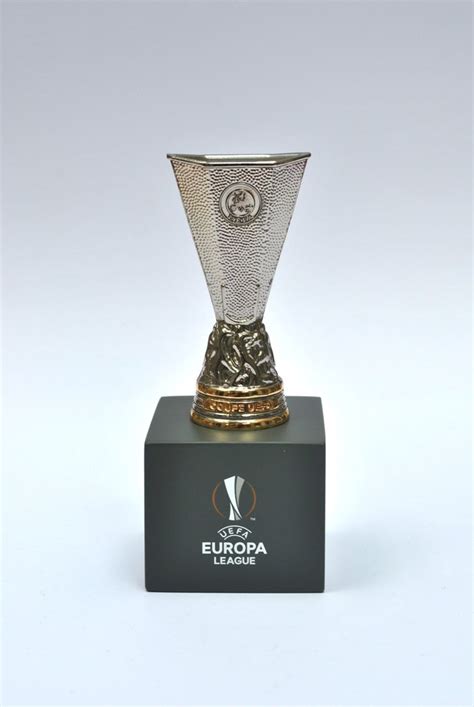 You are on europa league 2020/2021 live scores page in football/europe section. UEFA Europa League Mini Replica Trophy