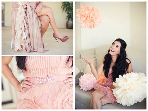 Find spring bridal shower dresses, dress shoes & more cute outfits at windsor for guests & the bride! Blush Pink Bridal Shower - Simple Little Details