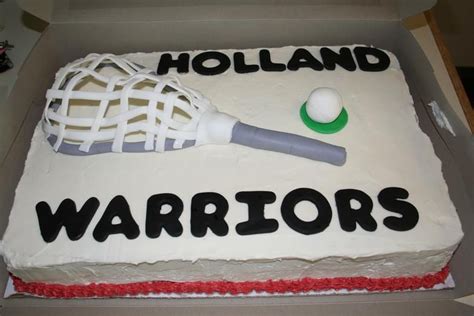 Akhir bulan sebentar lagi nih, pasti gak sabar nunggu angin segar datang kan? Holland Lacrosse Cake | Pink Slip Cakery