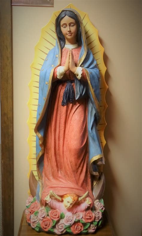 Our lady of guadalupe catholic church. Our Lady of Guadalupe Statue - St. Michael's Catholic Church