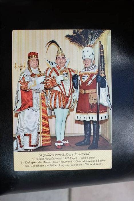 Der kölner karneval ist fast so alt, wie die geschichte der stadt selbst. 5000 KÖLN, KARNEVAL, Kölner Dreigestirn 1962 Nr. 367955659 ...