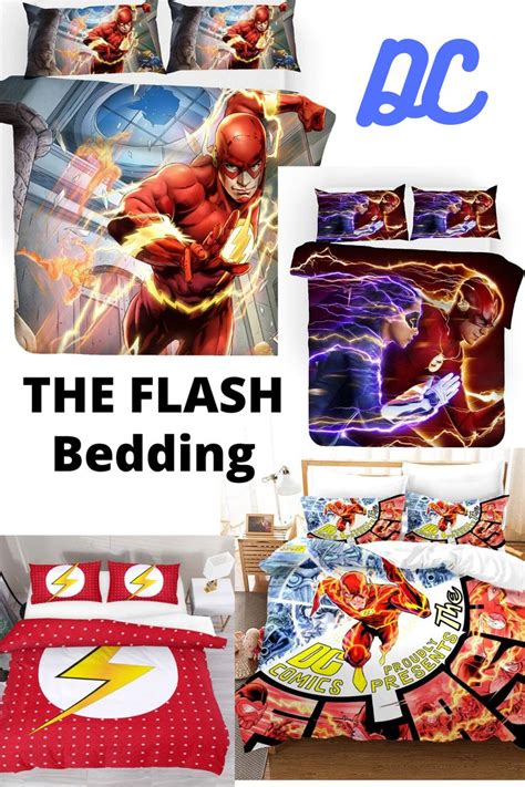 Maybe you would like to learn more about one of these? Superhero DC Justice League The Flash Bedding Bedroom ...