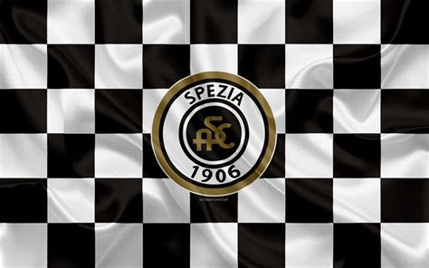 Spezia calcio, la spezia, italy. Download wallpapers Spezia Calcio, 4k, logo, creative art ...