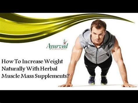 We did not find results for: Gain a Pound of Muscle Every Week: How To Increase Weight Naturally With Herbal Muscle Mass ...