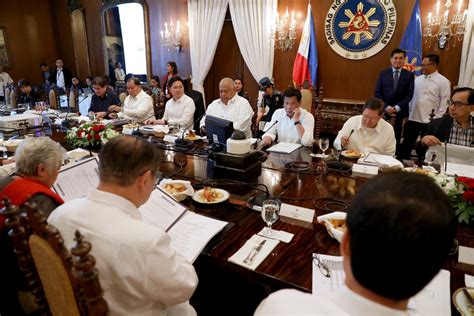 The cabinet of the united states is a body consisting of the vice president of the united states and the heads of the executive branch's fed. 'Like a boycott': Duterte forbids Cabinet members from ...