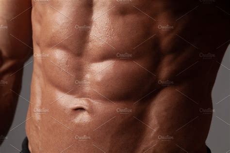 This muscle forms the anterior and lateral abdominal wall. Male abdominal muscles closeup with | Abdominal muscles, Abdominal, Muscle