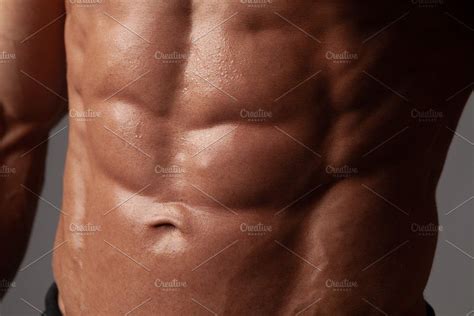 This muscle forms the anterior and lateral abdominal wall. Male abdominal muscles closeup with | Abdominal muscles, Abdominal, Muscle