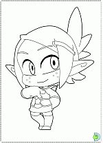 Coloring is fun for kids and has lots of benefits including: Mini_Wakfu-ColoringPage-05 in 2020 | Coloring pages, Free ...