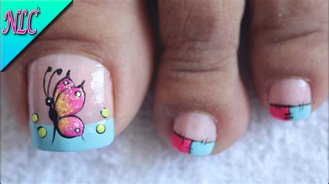 See more of uñas decoradas de los pies on facebook. Diseños Para Pies De Mariposas - Decoración De Uñas