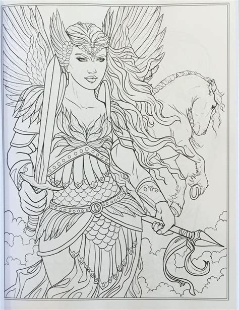 Let this app guides you when you start to the land of fairies and ready to color it. Amazon.com: Goddess and Mythology Coloring Book (Fantasy ...