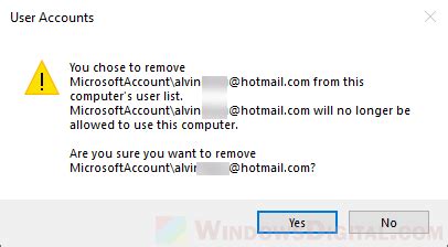 Now you will be required to close the account via microsoft's own website. How to Remove Microsoft Account From Windows 10 (Updated)