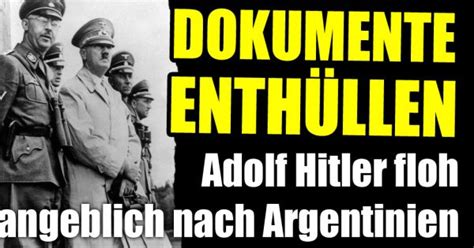 Er beging gemeinsam mit seiner frischgebackenen. Verschwörungstheorie der CIA: Dokumente enthüllen: Hitler ...