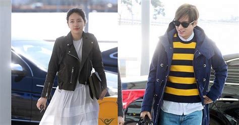 Lee min ho did not disguise himself aside from a mask. Lee Min Ho And Suzy Break Silence After Rumors Circulate ...