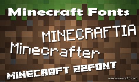 Its current logo as shown below is similar to the. Top 3 Best Minecraft Fonts with Download - MinecraftXL ...