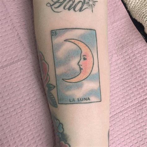 Ayla means moonlight in turkish. La Luna tattoo - Tattoogrid.net