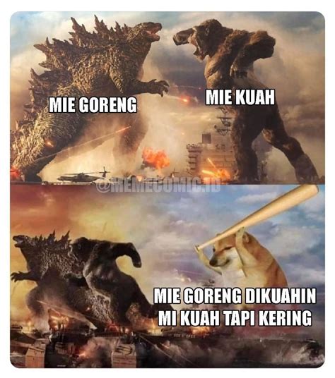 Our fave atomic lizard and giant ape are back with godzilla vs. Sedang Viral! Ini 11 Meme Kocak Godzilla vs Kong yang ...