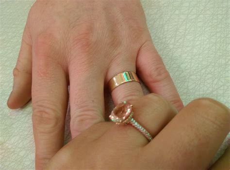 Oval engagement ring, 5ct crushed ice oval cut 13*8mm moissanite engagement ring, diamond hidden halo ring, haley bieber ring. Oval Rose Gold Morganite Engagement Ring/ Post your Etsy Morganite Rings! | Weddingbee Photo Gallery