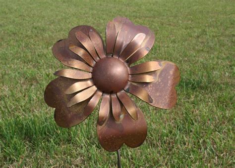 Find outdoor santa claus decorations. Large Metal Sunflower, Metal Flower Stake, garden flowers ...