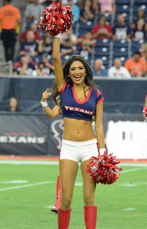 Houston texans cheerleader brandi has plenty to say about getting better angles than the referee, the secret success behind the color of a football jersey, and more. TexSport Publications: Houston Texans cheerleaders add to ...