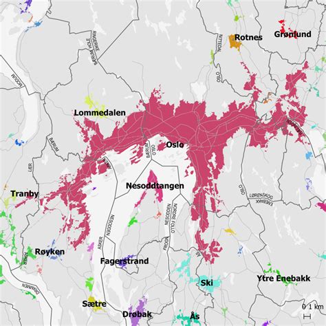 Nve utforer na regional kvikkleirekartlegging i as kommune as kommune. Oslo - tettsted - Store norske leksikon