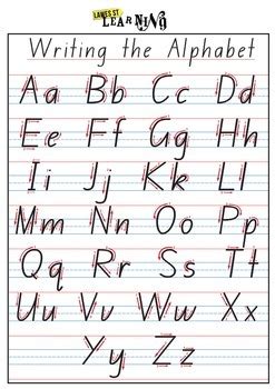 It has a messy, rushed handwriting style, and even allows you to cross out or entirely scribble out letters. Handwriting Formation NSW Foundation Font by Kristy Harris ...