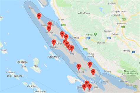 Hledáte online mapu či mapy chorvatska ke stažení? Zrce Chorvatsko Mapa | Mapa