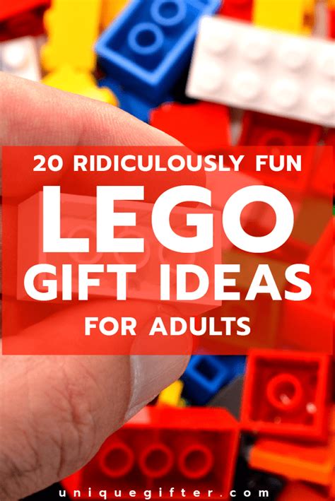 For 45 more fabulous gifts for adults under $15, check out our 2018 holiday gift guide, all updated with new, valid discount codes for 2018! 20 Ridiculously Fun Lego Gifts for Adults - Unique Gifter