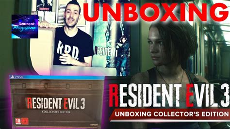 All contents from the trauma pack. RESIDENT EVIL 3 REMAKE UNBOXING COLLECTOR'S DELUXE EDITION ...