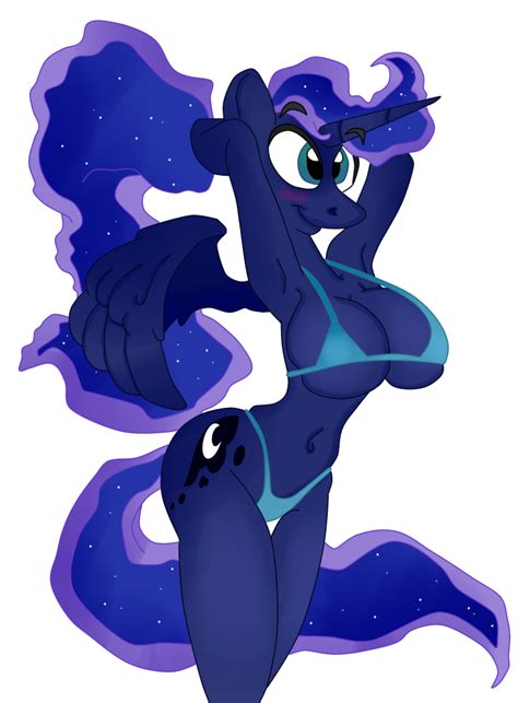 Discordthege 670 26 mlp ct ln mashiromiku 22 4 luna livitoza 72 3. ( MLP ) Bikini Princess Luna by KrazyKari on DeviantArt