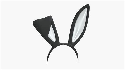 Free sample of 3 ears with high poly and low poly 3d model. 3D headband bunny ears model - TurboSquid 1520260