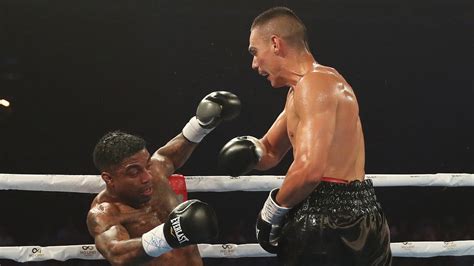 Tim tszyu unleashed a devastating display of power to finish bowyn morgan at 1min 59sec of the first round in a stunning display of power and precision, opening the door for a potential world title shot for. Tim Tszyu v Denton Vassell boxing video, result, Paul ...