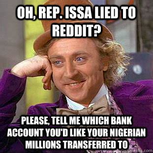 The emergency impact payment (eip) cards can be transferred to your own account in just a few simple steps, as detailed on the eip webstie, abc7 reported. Oh, Rep. Issa Lied To Reddit? Please, tell me which bank ...