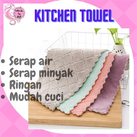Beli kain lap dengan pilihan terlengkap dan harga terbaik. Multifunction Kitchen Towel, Tuala Kain Lap Cuci Serbaguna ...