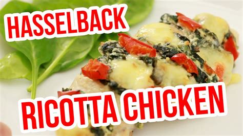 Maybe you would like to learn more about one of these? Spinach Ricotta Chicken | Hasselback Style - YouTube