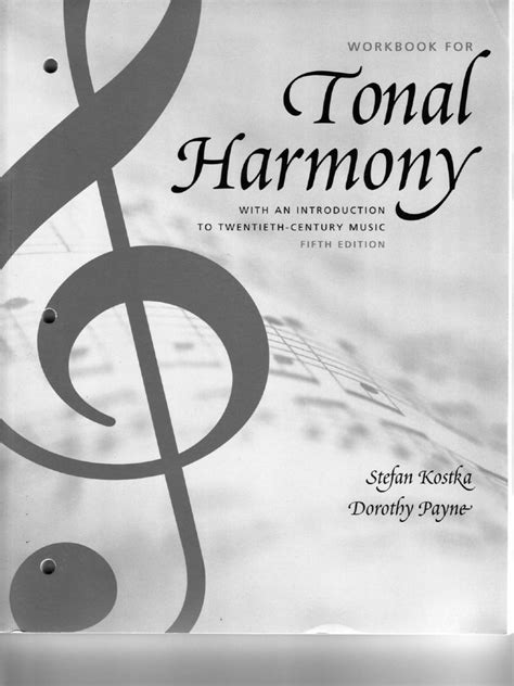 Tonal harmony workbook answer guidedescripción completa. 125986392-Tonal-Harmony-Work-Book.pdf