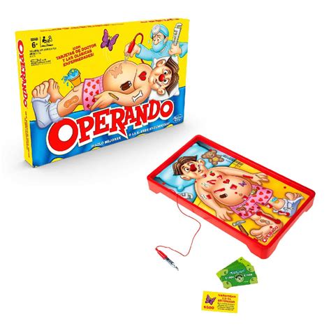 Juego de mesa operando mini juego. Juego Operando Hasbro - Titan