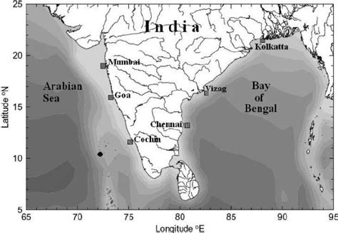 Lakshadweep (/ləkˈʃɑːdwiːp/) is a group of islands in the lakshadweep sea, 200 to 440 km (120 to 270 mi) off the southwestern coast of india. Geo-location of the Cal-Val site at Kavaratti, Lakshadweep ...