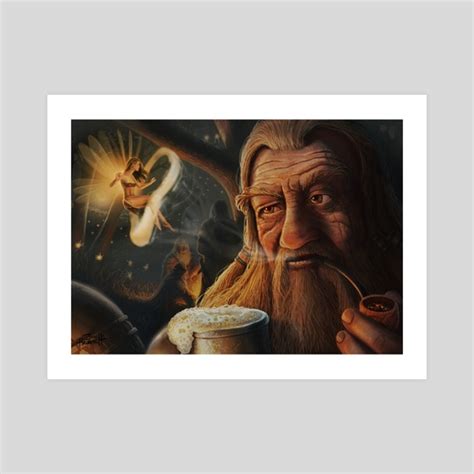 Home artist's bio illustrations graphics and logos. Fairy Grove, an art print by Jon Hrubesch - INPRNT