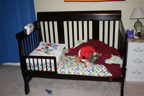 It's possible you'll found another how to convert a crib into a toddler bed better design ideas. Mood-Disordered Mama: Musical Beds