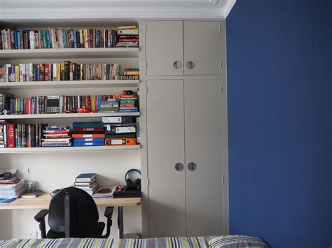 Check spelling or type a new query. Boys bedroom with desk, bookcase and wardrobe. | Tall ...