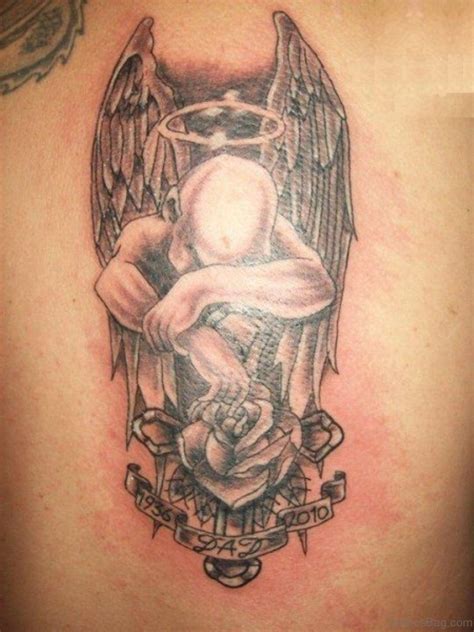 Most especially if it's worn by men. 51 Prettiest Memorial Angel Tattoos On Back