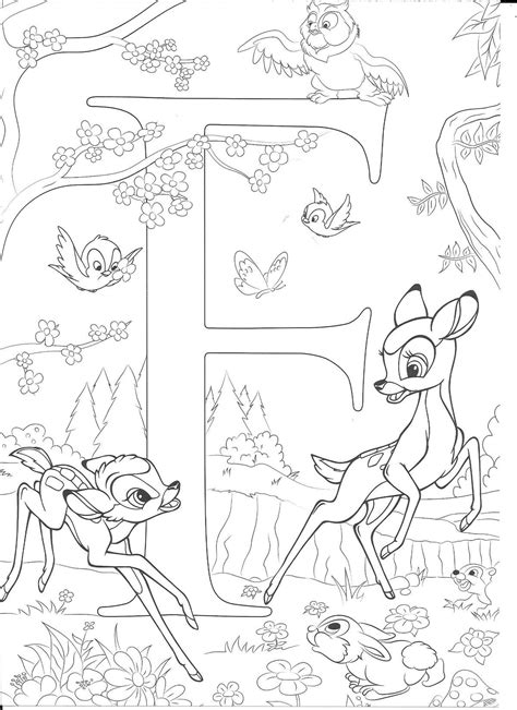 Disney coloring pages for children. Disney coloring pages image by Mini on Alphabet Coloring ...